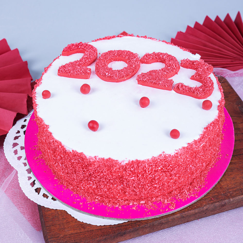 New Year Birthday Cake | Order new year cake | New year themed cake –  Liliyum Patisserie & Cafe