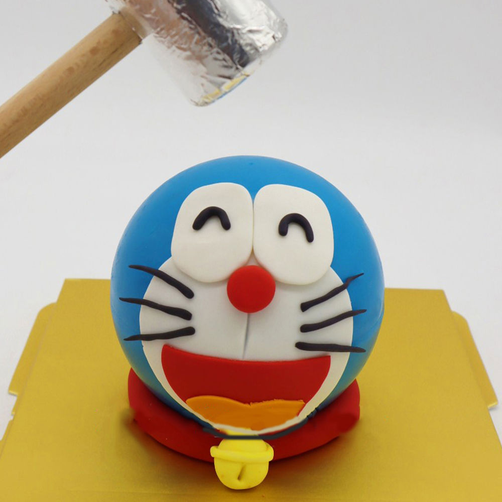Doraemon Round Chocolate Photo Cake Delivery in Delhi NCR - ₹1,099.00 Cake  Express