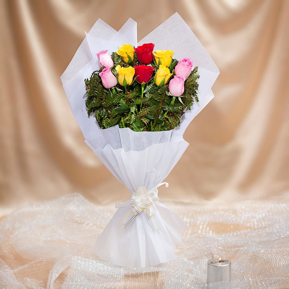 Blend Of Emotions Roses Bouquet