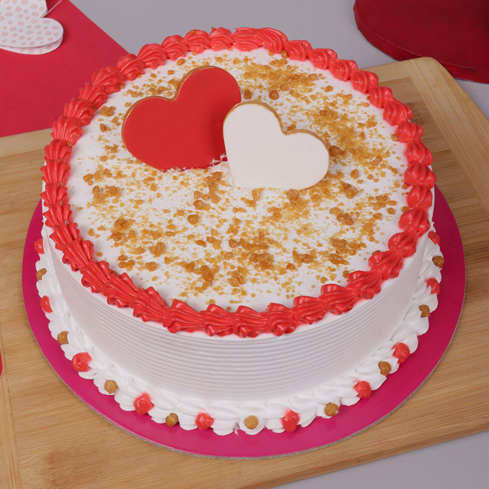 Butterscotch Heart Cake | Winni.in
