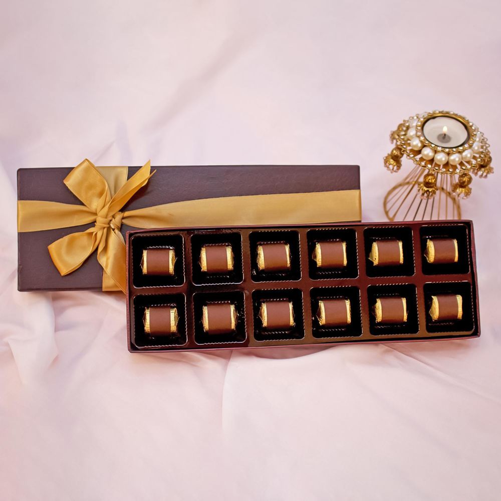 Golden Pyramid Chocolate Gift Package - Gilbert Chocolates
