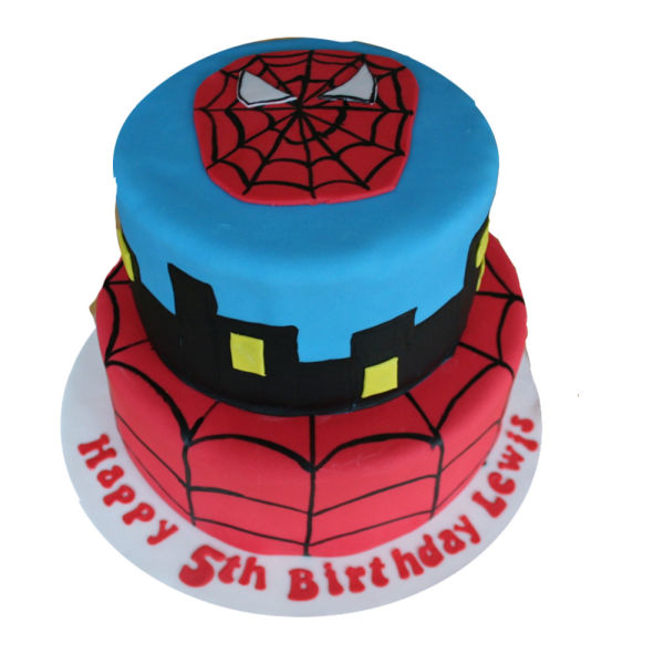 Spider man fondant cake | Winni