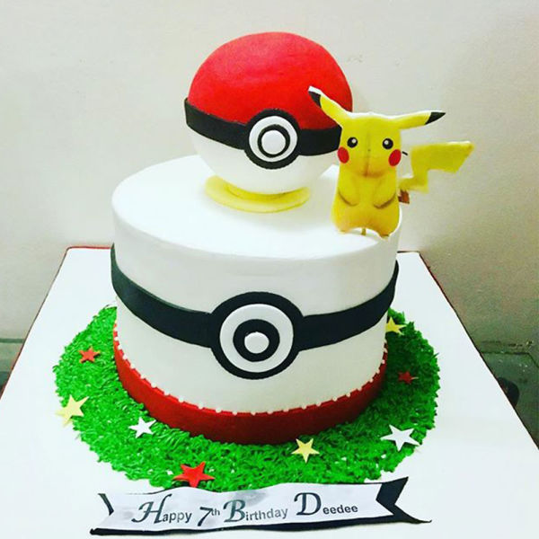 Pokemon Fondant Cake | Winni