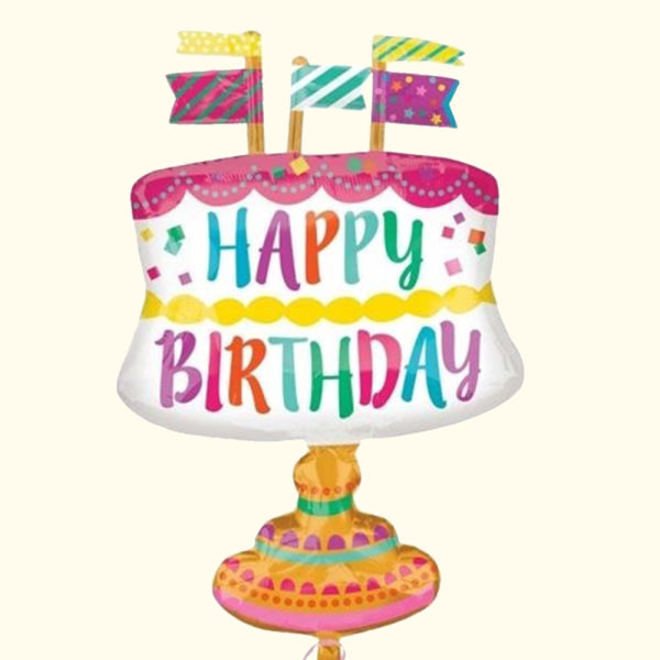 Birthday Cake Balloon Winni