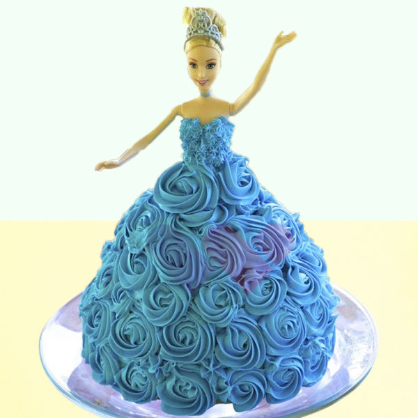 Order Barbie Poster Cake Online, Price Rs.895 | FlowerAura