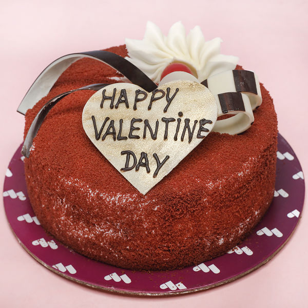 Shop for Fresh Valentine Special Fondant Hearts Cake online - Coimbatore