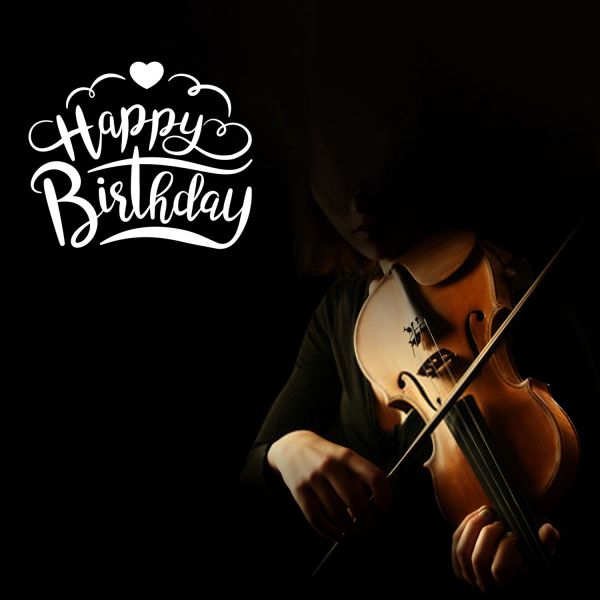 Violin Songist Birthday Surprise Winni