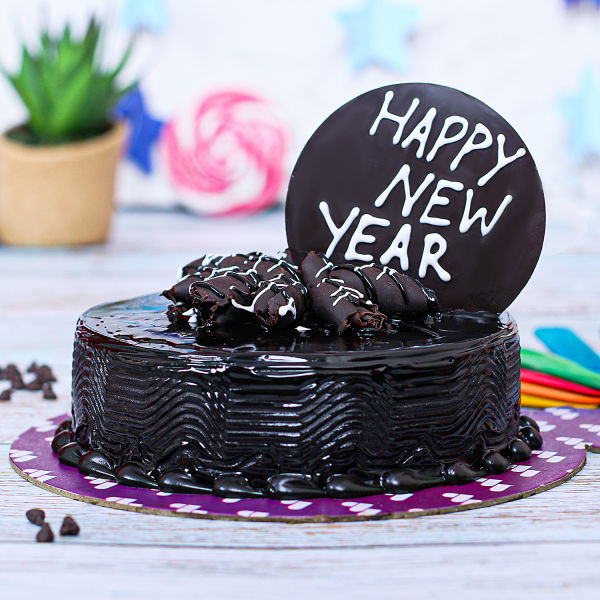 Joyous Choco New Year Cake | Winni