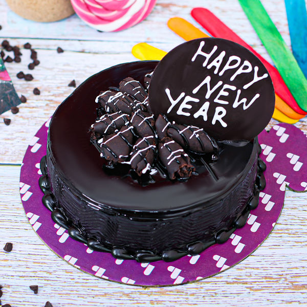 Joyous Choco New Year Cake | Winni