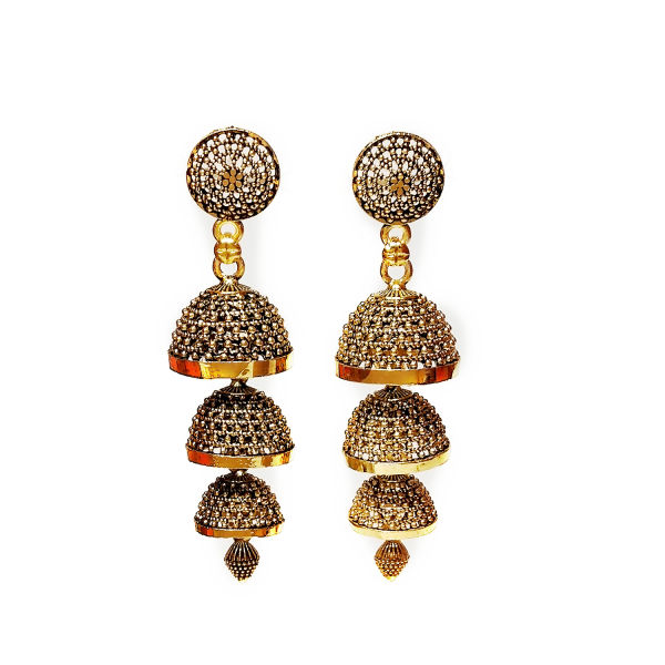 triple jhumki