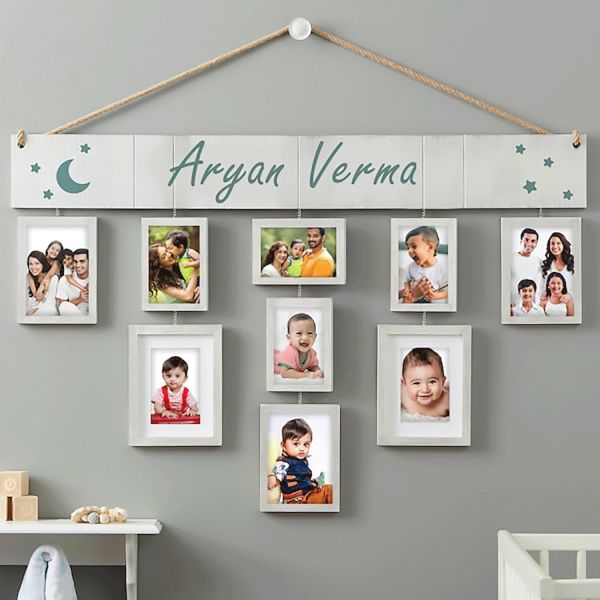 Personalised Hanging Picture Frames Set Winni