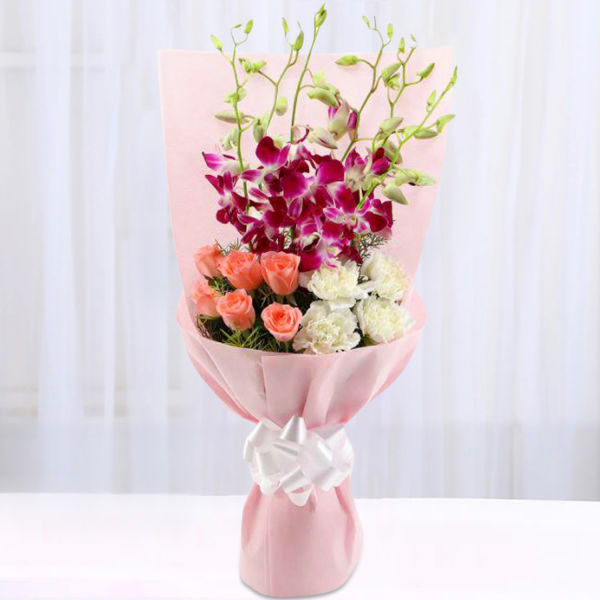 Buy Alluring Fresg Flowers Bouquet