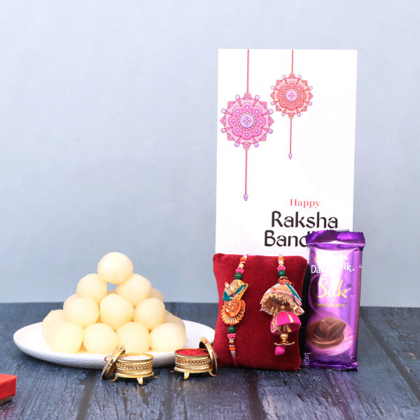 Buy Bhaiya Bhabhi With Rasgulla N Silk Chocolate