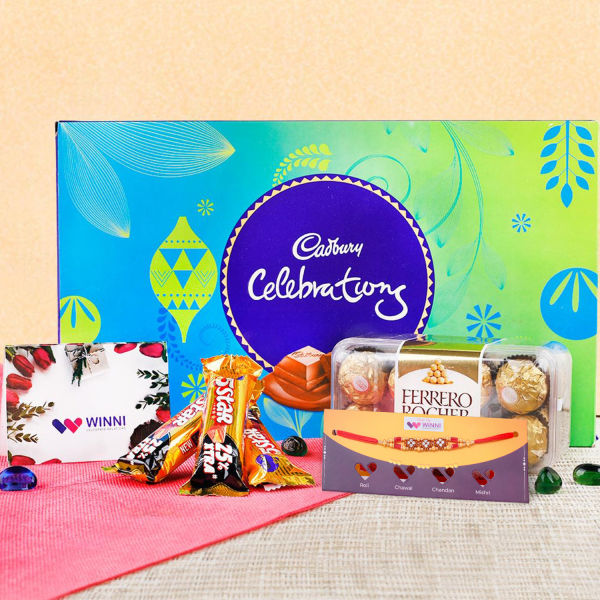 Buy Rakhi Celebration With Choco Treats