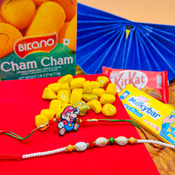 Buy Cham Cham Sweet N Choco Rakhi Hamper