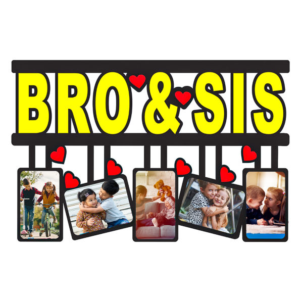 Buy Bro and Sis Sweet Memories Photo frame