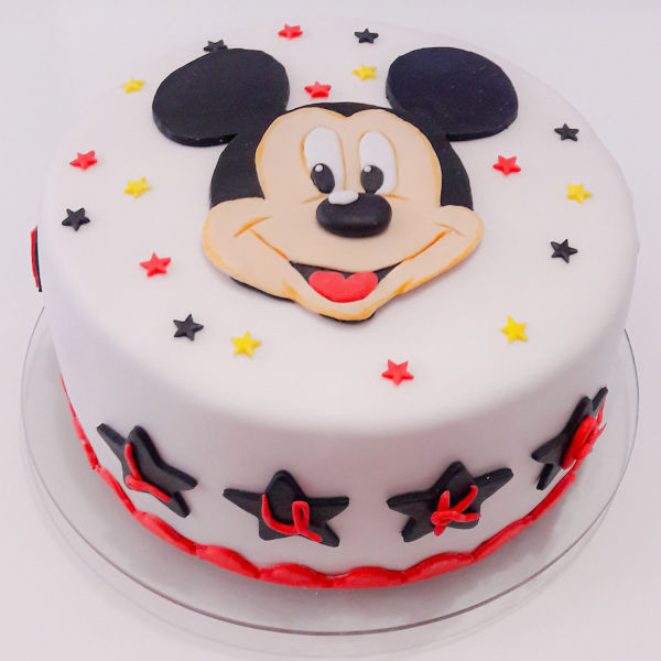 Buy Smiley Mickey Fondant Cake