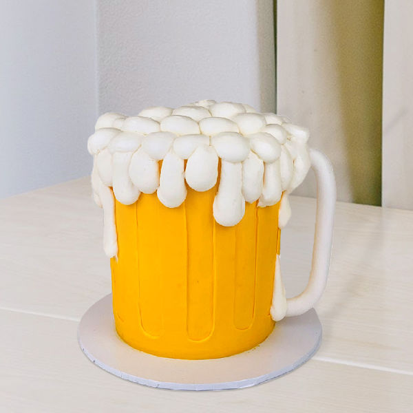Beer Mug Fondant cake - Rashmi's Bakery