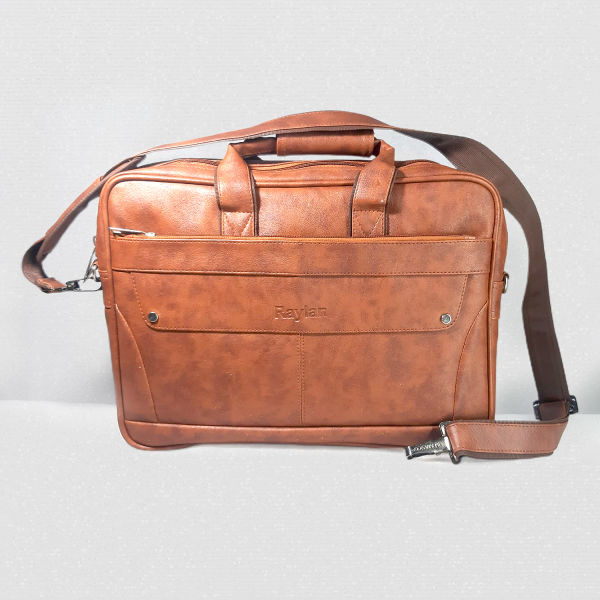 Buy Exective Brown Color Laptop Bag
