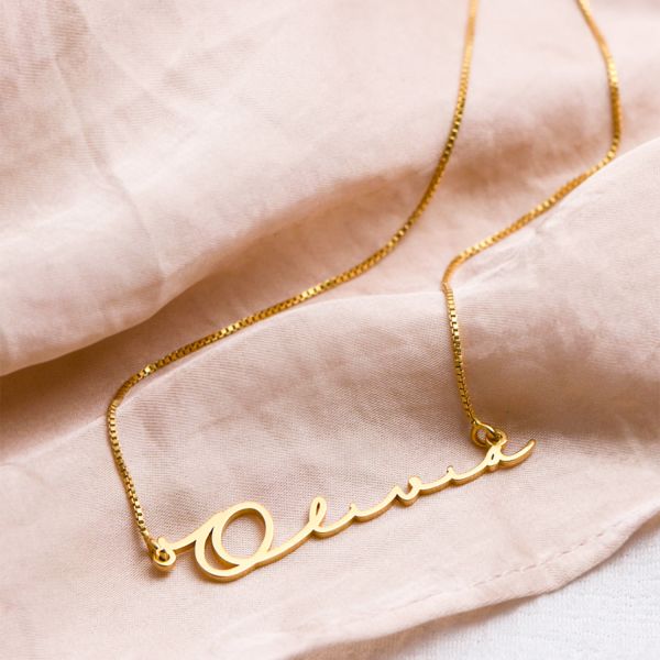 Buy Signature Style Name Necklace