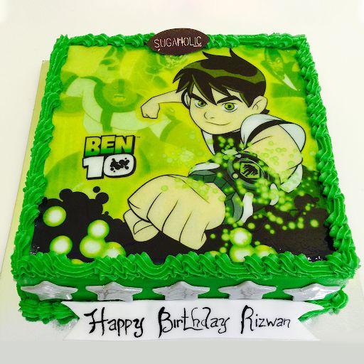 The Cake Shop Review - Ben10 cake by Ms Gillian Low
