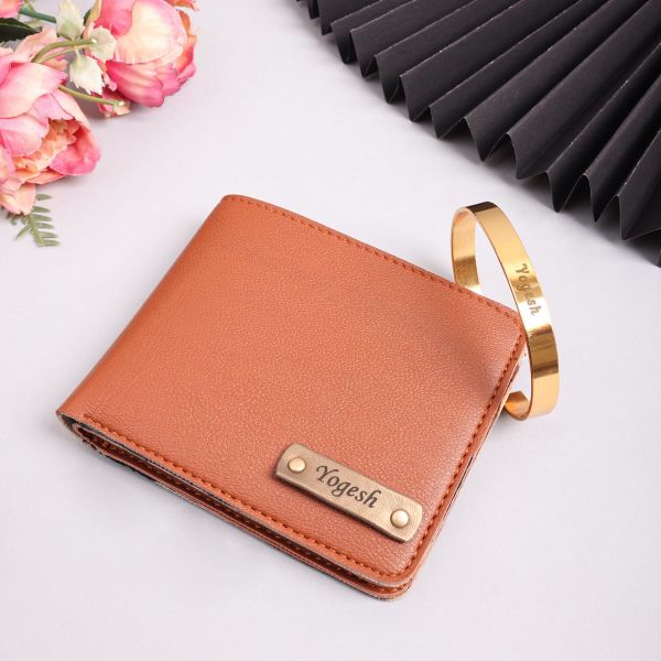 Personalized Leather Name Wallet For Men – WalletKart.in