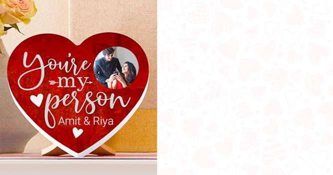 valentine personalised gifts