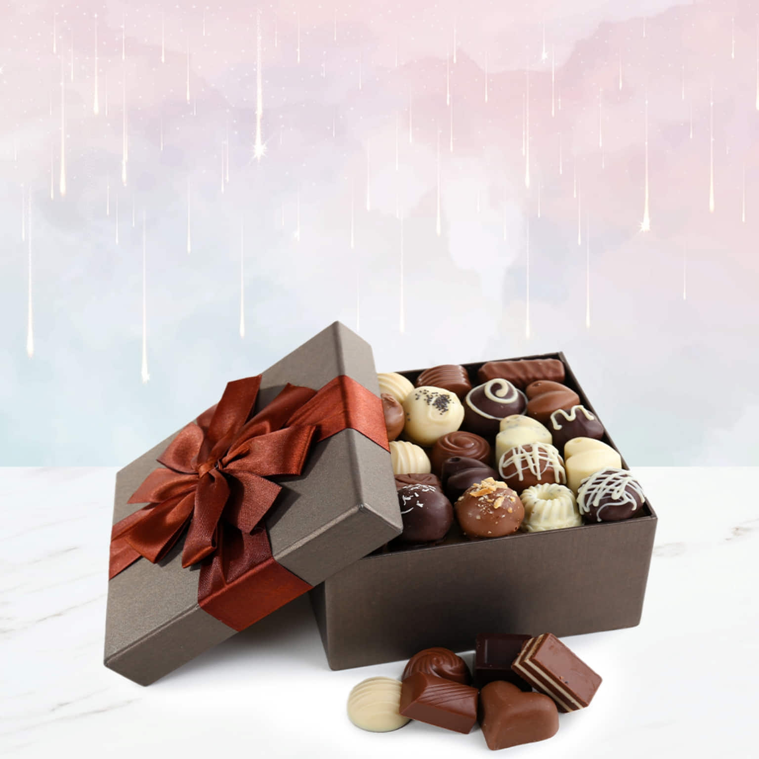 Bogatchi Happy Anniversary Gift For Couple Dark Chocolates 70 Grams   Amazonin Grocery  Gourmet Foods