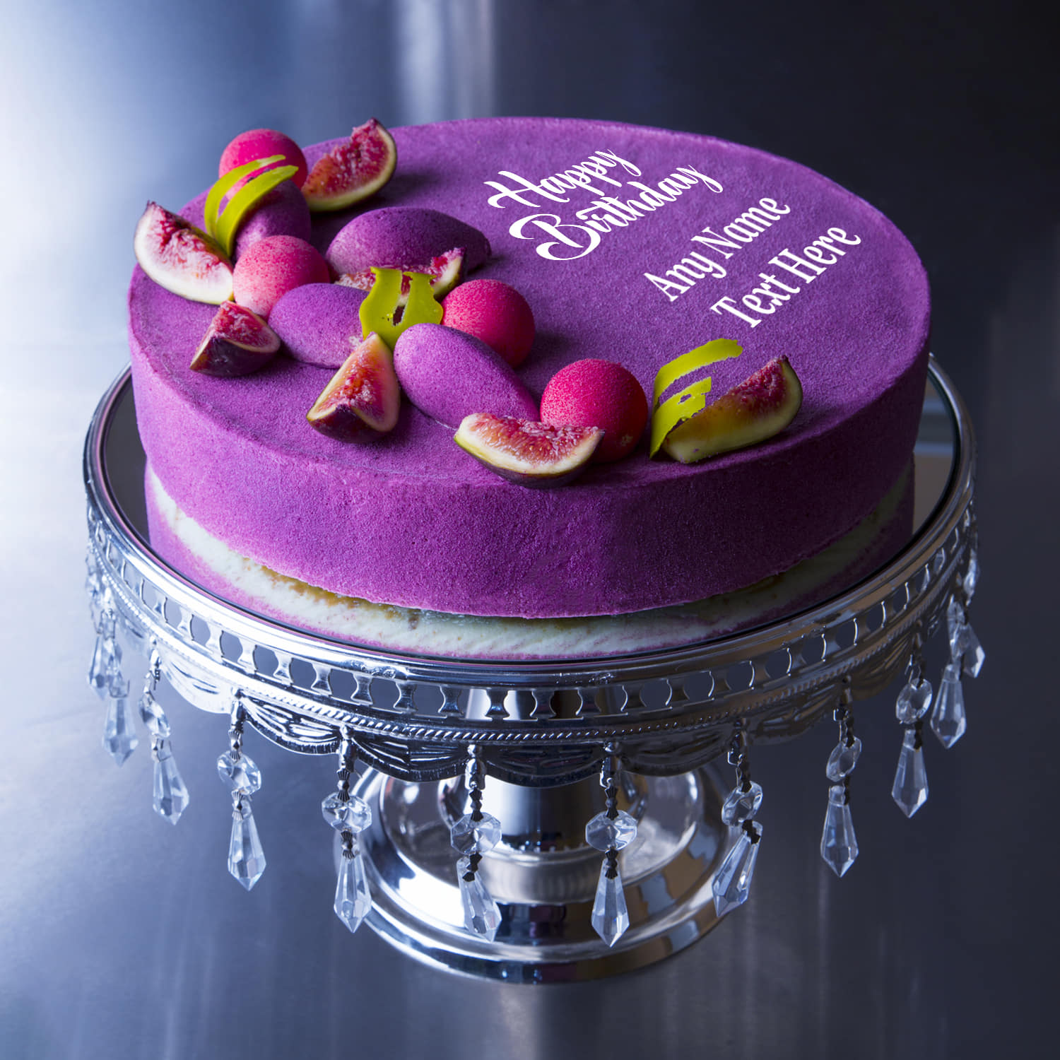 Birthday Cake With Name And Photo edit  birthdayphotoframescom