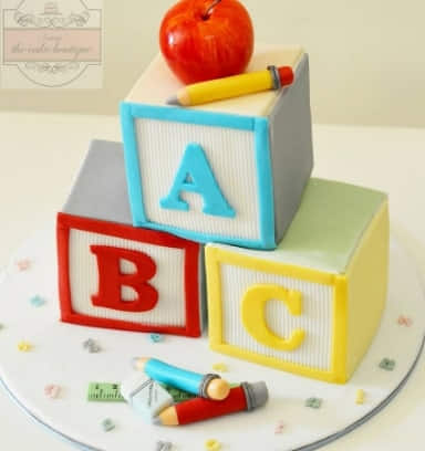 Alphabet Cake