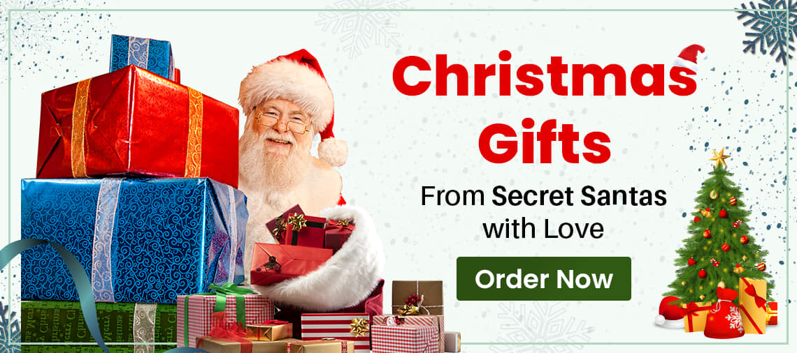 Personalized Christmas Gift Hampers - Secret Santa Gifts – Living Words