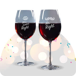 wine glasses