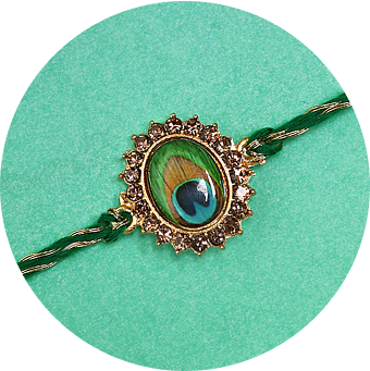 Peacock Rakhi