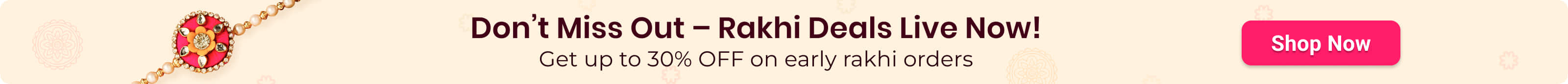 rakhi  banner