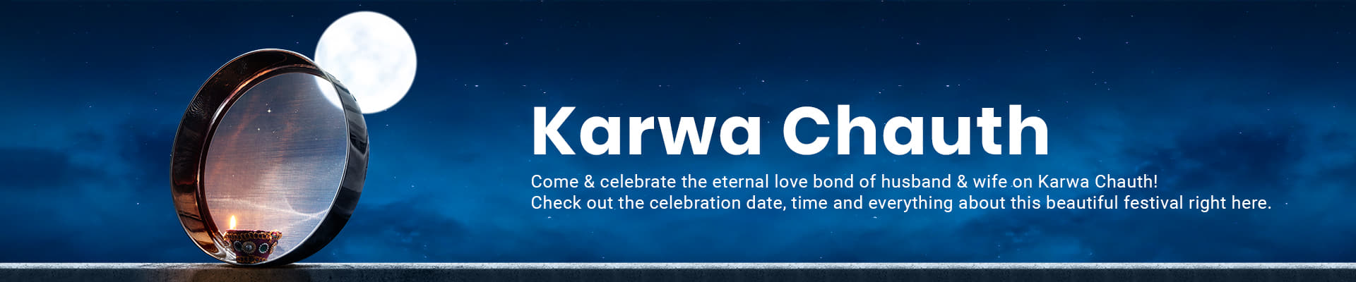 Karwa chauth banner