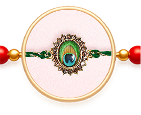 Peacock Rakhi