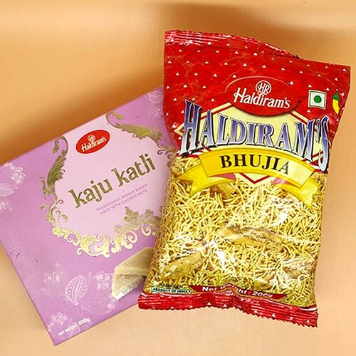 Buy Snacks and Kaju Katli combo