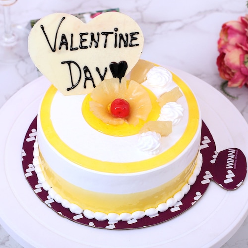 Buy Valentines Day Pineapple Cake