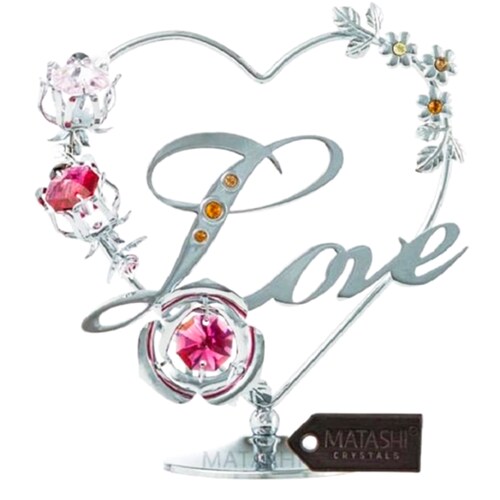 Buy Silver Love Table Top Ornament