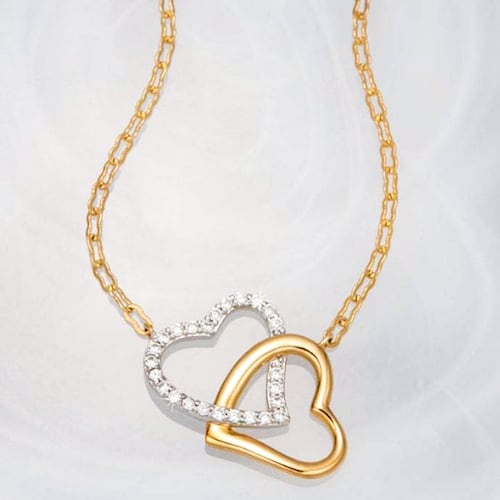 Buy Double Heart Necklace