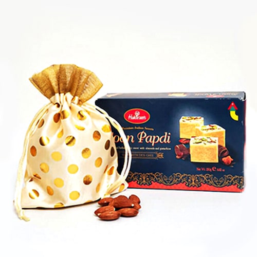 Buy Soan Papdi and Almonds