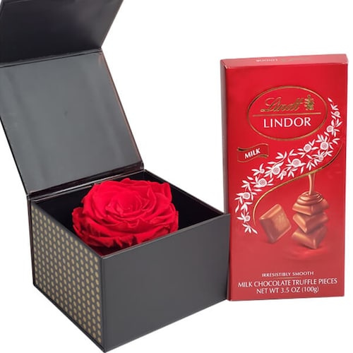 Buy Lindt and Eternal Rose
