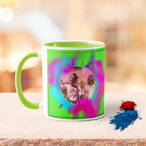 Buy Greeny Holi Mug