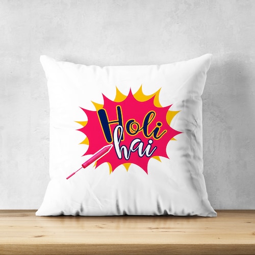 Buy Sparkly Holi Cushion