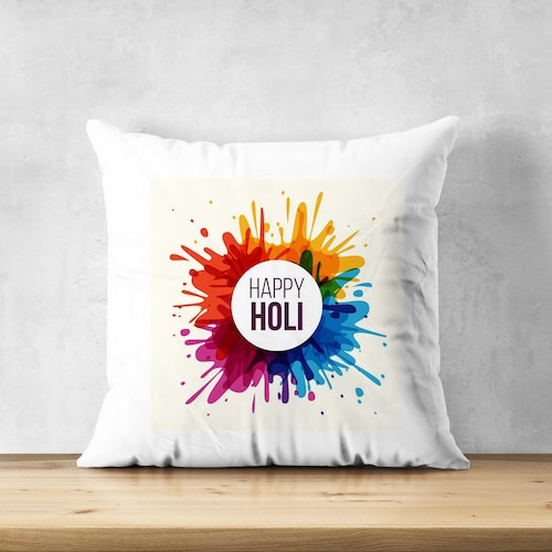 Buy Celebratory Holi Cushion