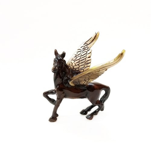 Buy Feathered Horse Statue