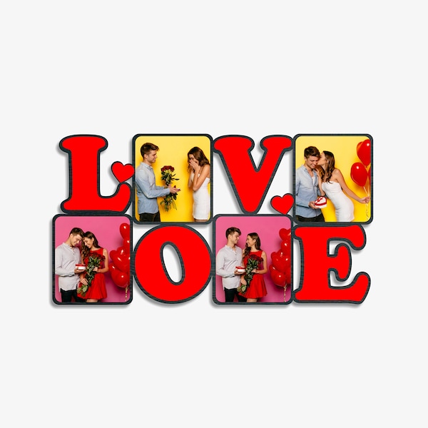 Beautiful Love Photo Frame Winni