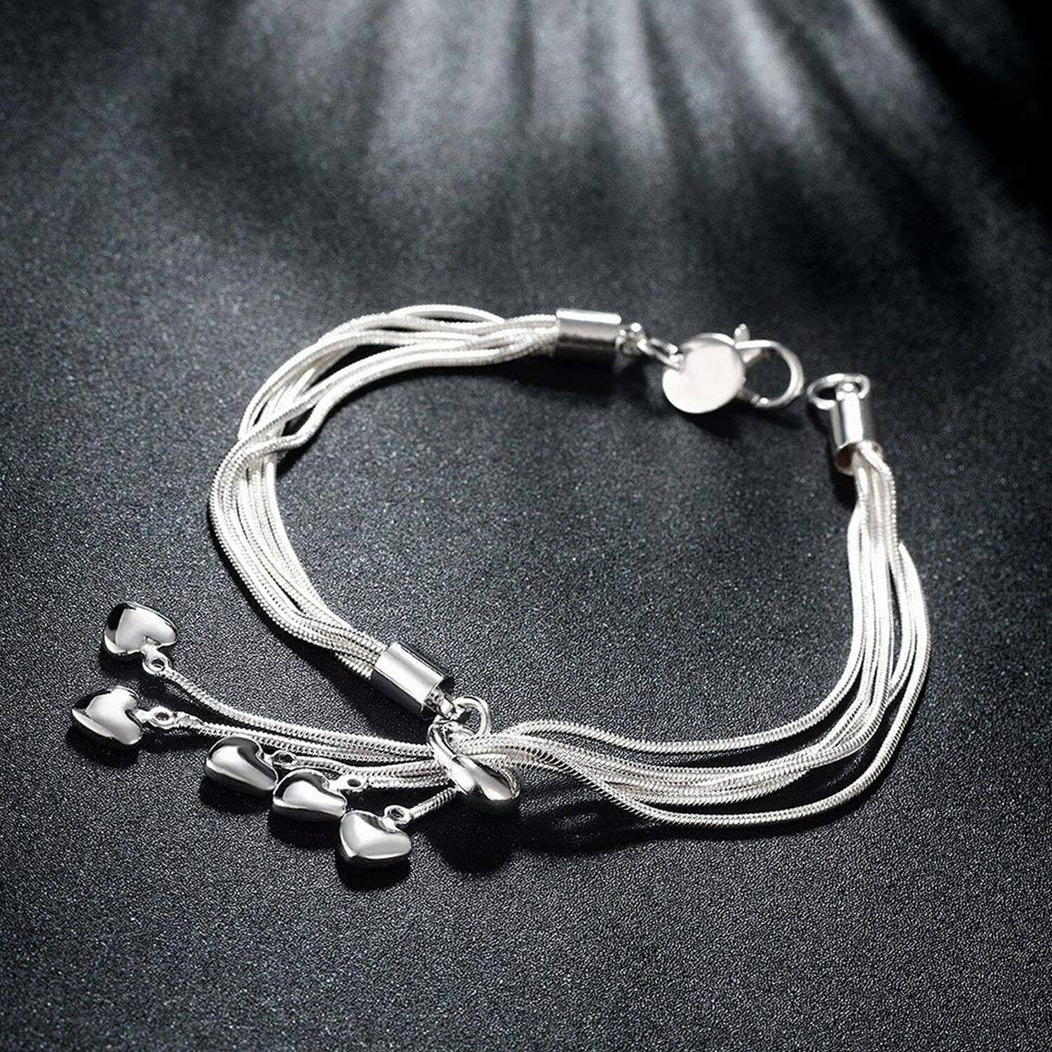 Vivienne Westwood heart charm bracelet | Heart charm bracelet, Enamel heart  charms, Heart charm
