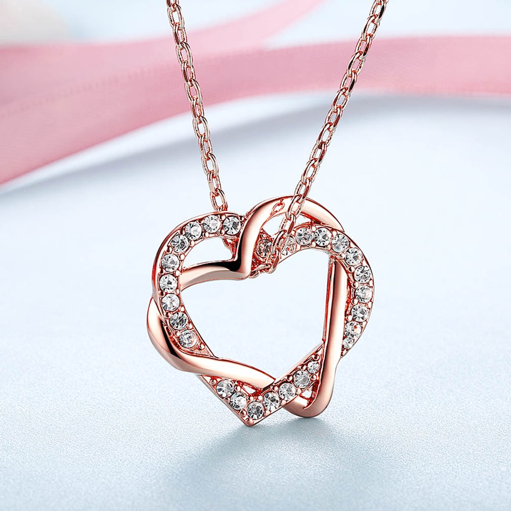 Heart in online heart pendant