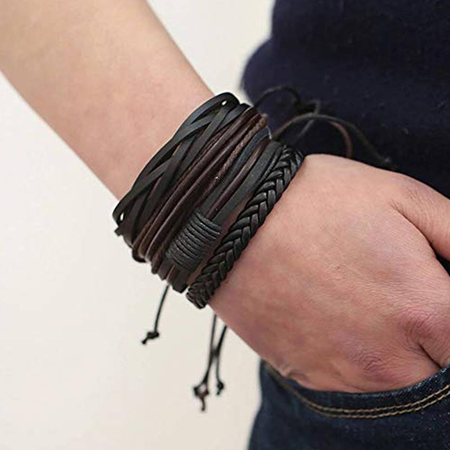 Gorgeous multi tone seed bead stacked bracelet – Shabby Lane